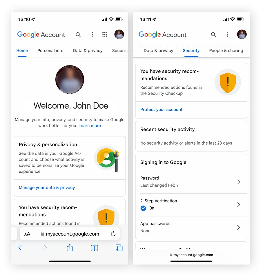 在 iOS 上设置 Google 帐户的 GoogleAuthenticator