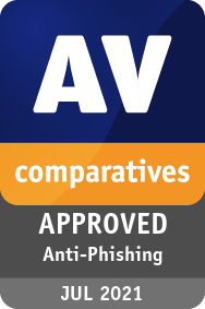 AV Comparatives 将反钓鱼证书颁发给 Avast 2021年。